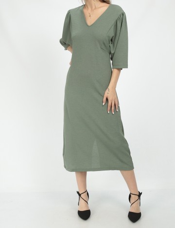 Rochie Lunga Reserved, verde, M