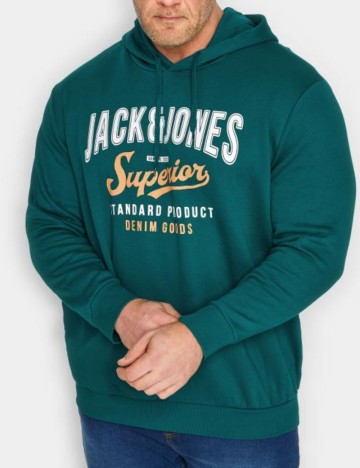 Hanorac Jack&Jones Plus Size Men, verde